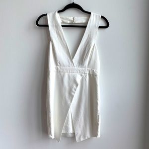 Finders Keepers white mini dress